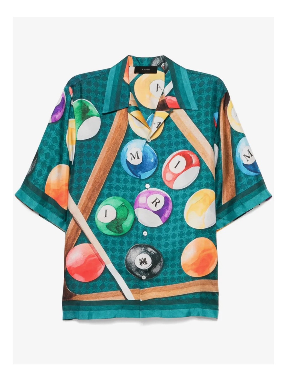 Amiri Billiards bowling shirt